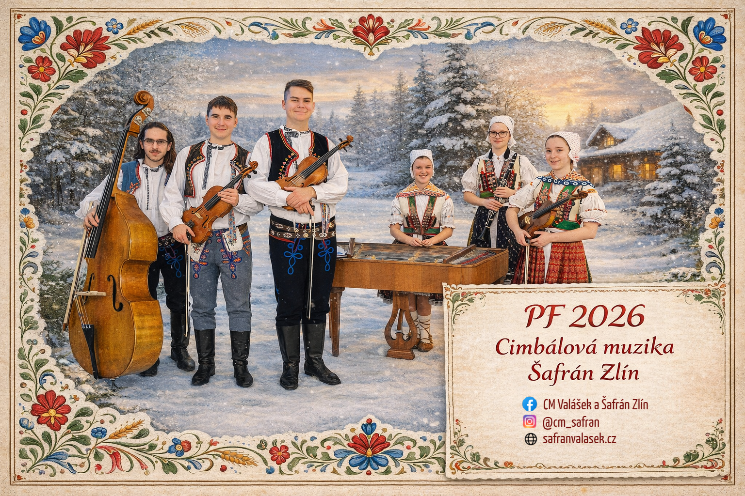 Šafrán přeje vše nejlepší do nového roku 2026